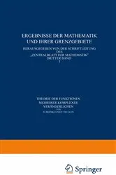 Book cover of Theorie der Funktionen mehrerer komplexer Veränderlichen by Unknown