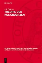 Book cover of Theorie der Kongruenzen by S. P. Finikow