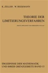 Book cover of Theorie der Limitierungsverfahren (2nd ed.) by Karl Zeller