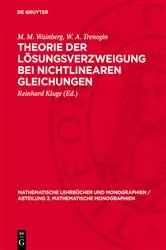 Book cover of Theorie der Lösungsverzweigung bei nichtlinearen Gleichungen by M. M. Wainberg