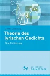 Book cover of Theorie des lyrischen Gedichts by Dieter Lamping