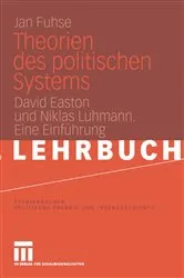 Book cover of Theorien des politischen Systems by Jan Fuhse