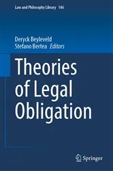 Book cover of Theories of Legal Obligation by Unknown