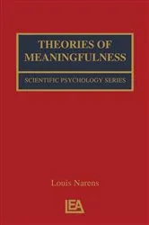Book cover of Theories of Meaningfulness by Louis Narens