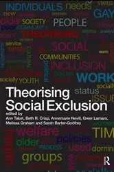 Book cover of Theorising Social Exclusion by Ann Taket