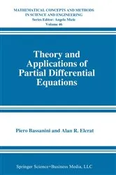 Book cover of Theory and Applications of Partial Differential Equations by Unknown