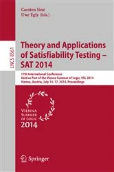 Book cover of Theory and Applications of Satisfiability Testing - SAT 2014 by Carsten Sinz