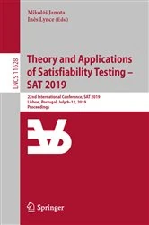 Book cover of Theory and Applications of Satisfiability Testing – SAT 2019 by Mikoláš Janota