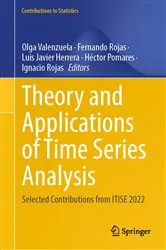 Book cover of Theory and Applications of Time Series Analysis by Olga Valenzuela