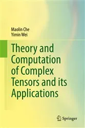 Book cover of Theory and Computation of Complex Tensors and its Applications by Maolin Che