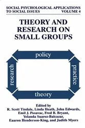 Book cover of Theory and Research on Small Groups by R. Scott Tindale