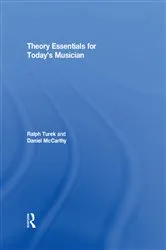 Book cover of Theory Essentials for Today's Musician (Textbook) by Ralph Turek