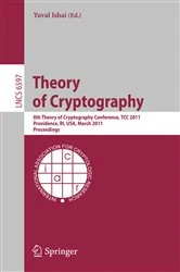 Book cover of Theory of Cryptography by Yuval Ishai
