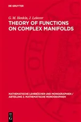 Book cover of Theory of Functions on Complex Manifolds by G. M. Henkin