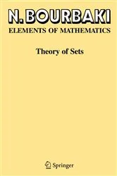Book cover of Theory of Sets by N. Bourbaki