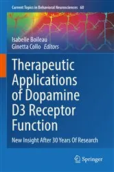 Book cover of Therapeutic Applications of Dopamine D3 Receptor Function by Isabelle Boileau