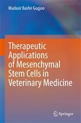 Book cover of Therapeutic Applications of Mesenchymal Stem Cells in Veterinary Medicine by Mudasir Bashir Gugjoo