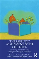Book cover of Therapeutic Assessment with Children by Deborah J. Tharinger