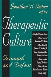 Book cover of Therapeutic Culture by Jonathan B. Imber
