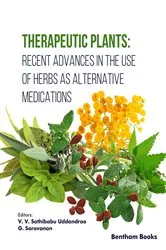 Book cover of Therapeutic Plants by V. V. Sathibabu Uddandrao