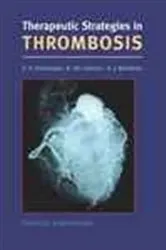 Book cover of Therapeutic Strategies in Thrombosis by SD Kristensen