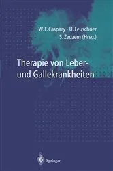 Book cover of Therapie von Leber- und Gallekrankheiten by W.F. Caspary
