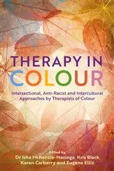 Book cover of Therapy in Colour by Dr Isha Mckenzie-Mavinga