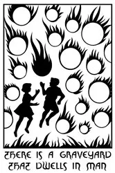 Book cover of There Is a Graveyard That Dwells in Man by David Tibet