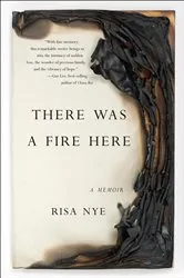 Book cover of There Was A Fire Here by Risa Nye