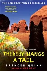Book cover of Thereby Hangs a Tail by Spencer Quinn