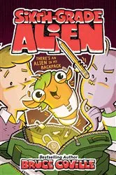 Book cover of There's an Alien in My Backpack by Bruce Coville