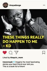 Book cover of These Things Really do Happen to Me by Khaya Dlanga