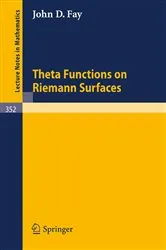 Book cover of Theta Functions on Riemann Surfaces by Unknown