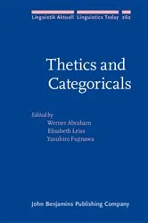 Book cover of Thetics and Categoricals by Werner Abraham