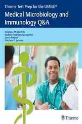 Book cover of Thieme Test Prep for the USMLE®: Medical Microbiology and Immunology Q&A by Melphine M. Harriott