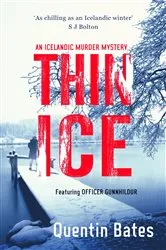 Book cover of Thin Ice by Quentin Bates