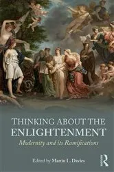 Book cover of Thinking about the Enlightenment by Martin Davies