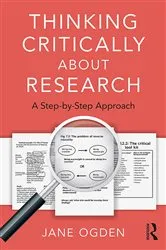 Book cover of Thinking Critically about Research by Jane Ogden