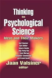 Book cover of Thinking in Psychological Science by Jaan Valsiner