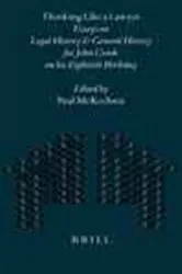 Book cover of Thinking like a lawyer by P. McKechnie