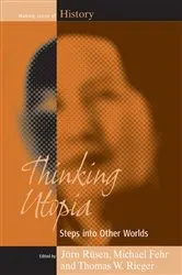 Book cover of Thinking Utopia by Jörn Rüsen