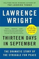 Book cover of Thirteen Days in September by Lawrence Wright