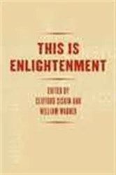 Book cover of This Is Enlightenment by Clifford Siskin