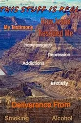 Book cover of This Stuff is Real, My Testimony by Nancy C Ray