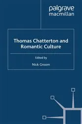 Book cover of Thomas Chatterton and Romantic Culture by N. Groom