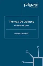 Book cover of Thomas De Quincey by V.A. De Luca