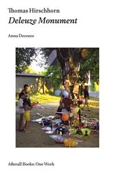 Book cover of Thomas Hirschhorn by Anna Dezeuze