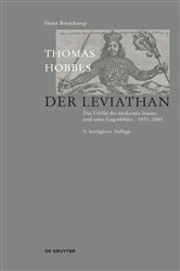 Book cover of Thomas Hobbes - Der Leviathan (5th ed.) by Horst Bredekamp