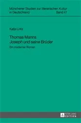 Book cover of Thomas Manns «Joseph und seine Brueder» by Oliver Jahraus