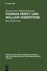 Book cover of Thomas Percy und William Shenstone by Thomas Percy